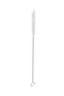 And Straw Bottle Cleaning Brush Silver 8.3x0.2x0.2inch