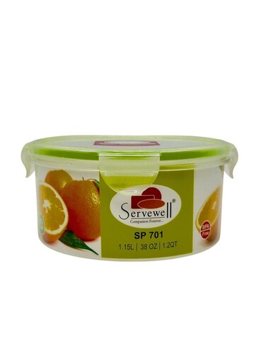 Round Food Container 1.15 Liter- SF9139