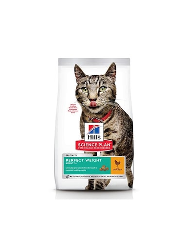 Hill's Science Plan Perfect Weight Adult Cat Food with Chicken 2.5 kg