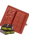 Deep Dubai-Style Silicone Chocolate Bar Mold &acirc;&euro;&ldquo; 1 Inch Thick for Pistachio-Filled Candy Bars