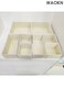 Non woven socks, bras, underwear drawer style clothing storage box, 12 sets of foldable underwear drawer storage boxes and closet dividers, clothing storage box, can be used to store socks, underwear, etc. (Beige)