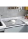Stainless Steel Cutting Board with Lip, chopping board for Kitchen,L Shape Pastry Board&iuml;&frac14;&OElig;Kneading Board Cutting Mats&iuml;&frac14;&OElig;Rust Proof, Sturdy and Durable, Easy to Clean&iuml;&frac14;&OElig;Suitable for Meat, Fruits, Vegetables, Bread, and Baking&iuml;&frac14;&OElig;40 * 30CM