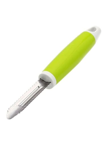 Fish Peeler Green/Silver 21.3x1.8cm