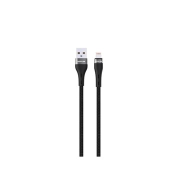 USB-A to Lightning Braided Cable 1M &ndash; 12W Fast Charge, 480Mbps &amp; 10,000-Bend Durability