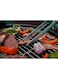 BBQ Tong BZJ0010-T &acirc;&euro;&ldquo; Springless, Non-Locking Steel Tongs   Soft-Touch Handle, Lightweight &amp; Easy Storage   Perfect for Grilling