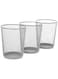 Seville Classics 3-Pack Round Mesh Wastebasket Recycling Bin, 6 Gal, 12" Diameter Top x 14" H, Silver