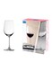2 Piece Madison Stemware Red Wine Glass Set, 425ml Capacity - Clear