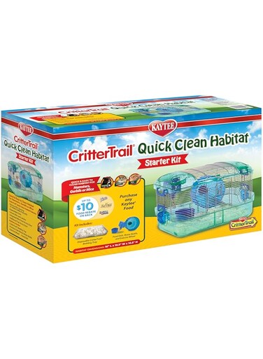 Kaytee Critter Trail Quick Clean Habitat