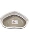 Corner cat litter tray plus rim - 58x48x20.5cm