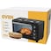 48L Electric Oven with Dual Hot Plates, 1600W Power, Adjustable Temperature 100-230&deg;C, Timer