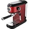 ​15 Bar Espresso Coffee Maker, 1450W Professional Machine with Milk Frother &amp; 1L Water Tank - Red


