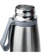 Elsa 523Ml Stainless Steel Vacuum Bottle - Double Wall Insulation For Hot And Cold Beverages - Comfortable To Hold - Easy To Carry - Indoor And Outdoor Use - Silver