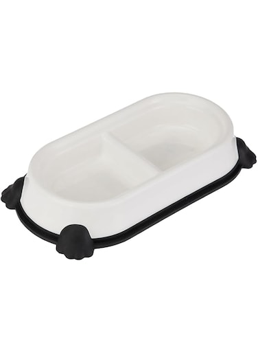 Camon Double Plastic Bowl, 26 x 13.5 cm Size