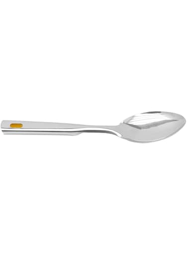 RAJ Stainless Steel Basting Spoon, 26 cm, VPB001, Curry Server, Soup Server, Milk Laddle, Serving Spoon