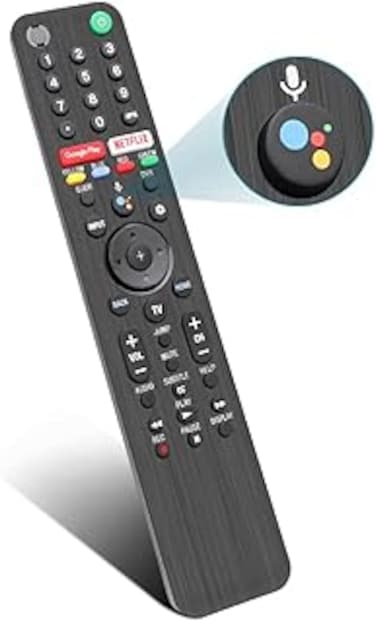 CtrlTV RMF-TX500U Universal Voice Remote Controller and Sony Smart TV Bluetooth Remote,for Sony Android 4K Ultra HD LED Internet KD XBR Series UHD LED 43 48 49 55 65 75 85 77 85 98 inches TV