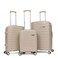 STARLIFE Trolley Luggage 3 Pieces Set PP Hard Side Bag 360 Degree Spinner Wheels Trolley Luggage Set With TSA Lock 20/24/28 Inches SL-PP1