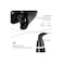 Salon Tools, 1 Inch Ceramic Rotating Curler, Natural Rubber Material, Intelligent Constant Tempe