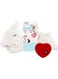 All For Paws Little Buddy Heart Beat Sheep Dog Plush Toy, White, 2.8 Kg