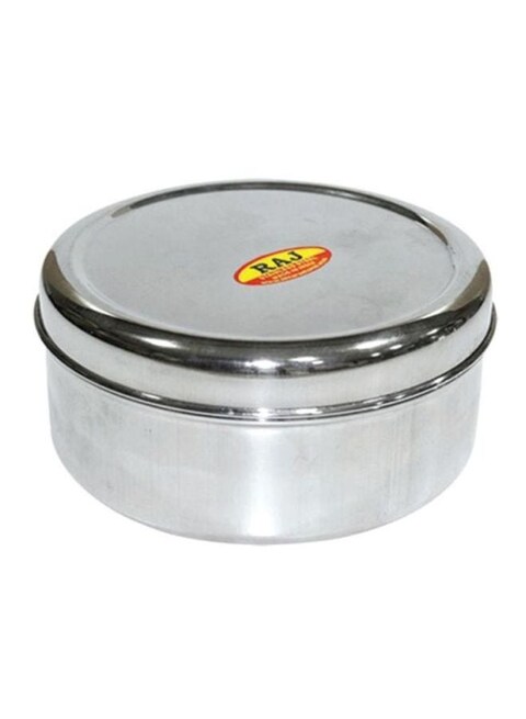 Food Container Silver 7.4x19.8x17.8cm