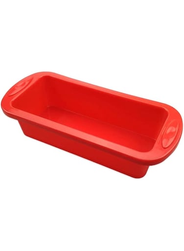 U-HOOME Bread Loaf Pan, 8.9" x 3.7" Silicone Cake Pan Non-Stick Baking Mould Perfect for Cake Microwave Dishwasher Safe