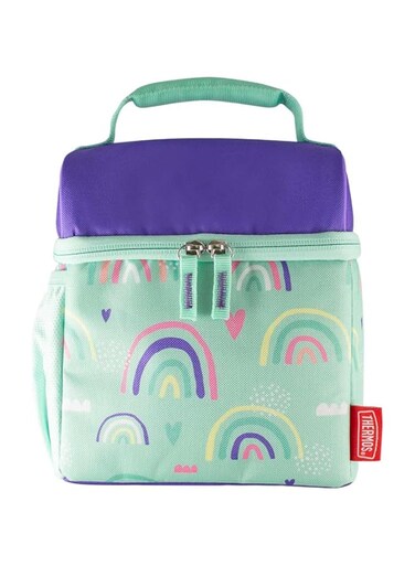 THERMOS STANDARD POP TOP REUSABLE LUNCH BAG - RAINBOWS, N112252, INSULATED TRAVEL BAG, LUNCH INSULATED TRAVEL BAG, INSULATED INSULATED TRAVEL BAG