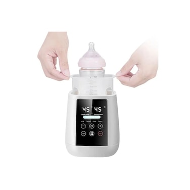 Digital Baby Bottle Warmer and Steriliser, 9-in-1 Multi-Function with LCD Display, Fast Warming.
