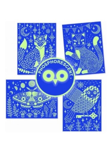 Djeco At Night Scratch Cards