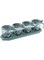 Royalford 4 Pcs Spice Jar Set, Premium Quality Plastic, RF10331 Seasoning Organizer for Kitchen Countertop Spice Rack Storage Multipurpose Jar Set with Spoon For Kitchen and Dining Table, Assorted