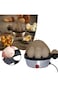 Electric Egg Boiler &ndash; 7-Egg Capacity, Auto Shut-Off, Soft/Medium/Hard Boil, 16 x 16 cm Compact Size