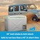 Portable 50L Car Refrigerator &amp; Freezer with Two-Way Detachable Lid and Fast Cooling

