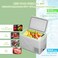 Portable 50L Car Refrigerator &amp; Freezer with Two-Way Detachable Lid and Fast Cooling

