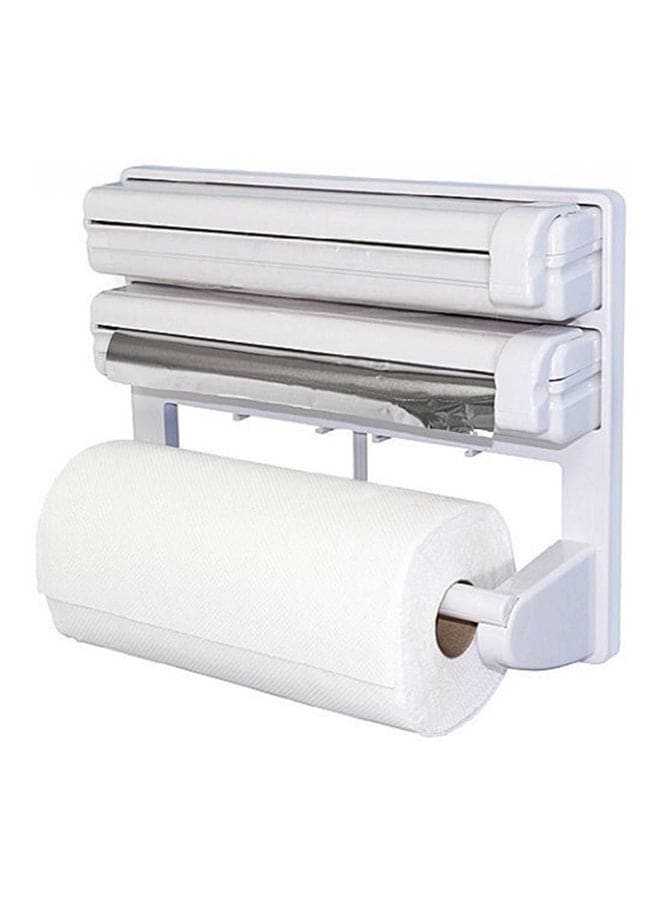 Buy 3-Layer Paper Dispenser White Online | Carrefour UAE
