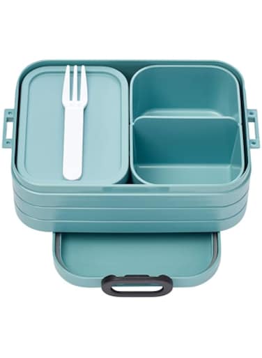 Mepal 900ML Bento Lunch Box Take A Break Medium Nordic Green