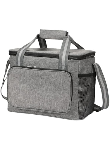 NP Large Insulated Lunch Bag Soft Cooler Cooling Tote for Adult Men Women Leakproof Thermal Fashion Lunch Bag for Work, School, Picnic, Fishing, Teal Lunch Tote Bags for Women,Gifts for Women, Mom
