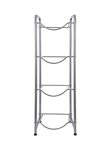 4 Tier Water Bottle Storage Rack Assorted Colour 108cm