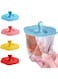 KASTWAVE Multicolored Silicone Cup Lids - 4 Pack Flexible Covers for Mugs &amp; Teapots, Airtight &amp; Dust-Proof Hot Drink Seals