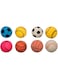 duvoplus Duvo+ rubber neon ball mix dog toy, mixed colors diameter - 6cm (1 piece)