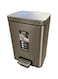 EKO Stainless Steel Pedal Trash Bin 6L Silver
