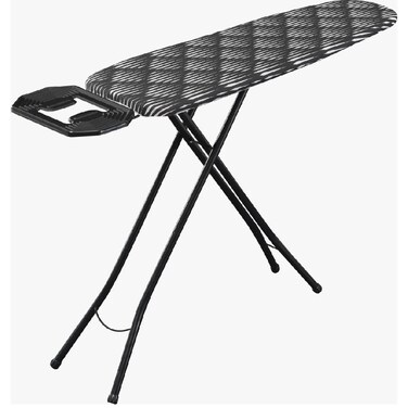30x 100cm 300 0 C-Resistant Silicone ironing Pad Steam-permeable Monoblock sheet Metal Table Comfortable iron Holder Heat Resistant Fabric All Electrostatic baked Paint Adjustable Table Height