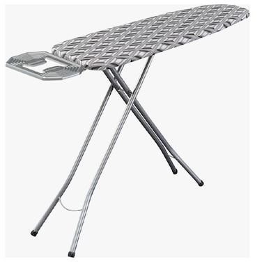 30x 100cm 300 0 C-Resistant Silicone ironing Pad Steam-permeable Monoblock sheet Metal Table Comfortable iron Holder Heat Resistant Fabric All Electrostatic baked Paint Adjustable Table Height