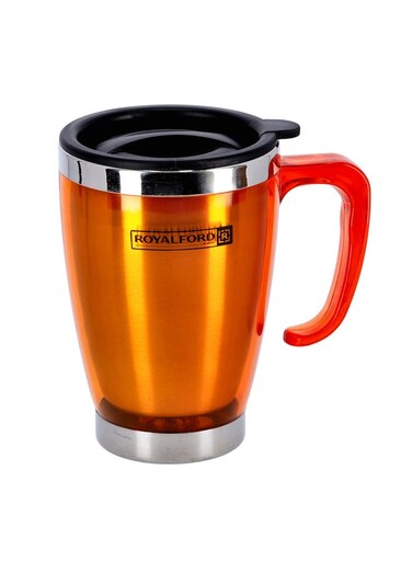 Travel Mug Orange - Orange/Black