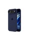 Mobcos iPhone 17 Air Dark Blue Elite Logo Premium Silicone Magnetic Wireless Charging Case for iPhone   Silky Soft Touch   Military-Grade Shockproof Protection   Strong Magnetic Compatibility   Luxury Slim Cover