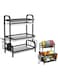 Dish Rack Drying Stand With Utensil Holder Stand For Kitchen 3 Tier Large Capacity Dish Drying Rack With Utensil Holder Cutting Board &amp; Dish Drainer Plate Holder