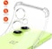 Case For Oppo K11 / OnePlus Nord CE3 Case, Soft TPU Back Cover Shockproof Silicone Bumper Anti-Fingerprints Full-Body Protective Case Cover for OnePlus Nord CE 3 / Oppo K11 5G (6.7 Inch) (Clear)