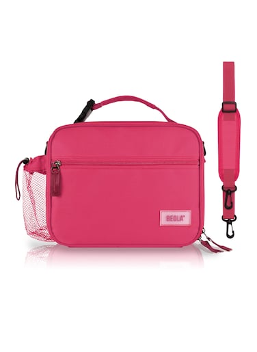 Lunch Bag Insulated Lunch Box Carrier, Maroon