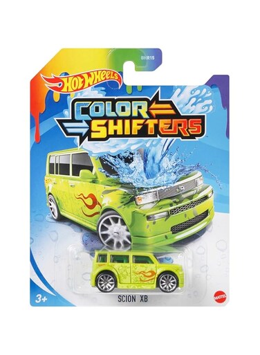 Hot Wheels Car, 1 Color Shifters Toy Vehicle In 1:64 Scale, Dunk Car In Icy Cold Or Very Warm Water To Change Its Colors (Styles May Vary)