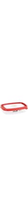 Wham Seal It Rectangular Food Box, Red - 550 ml (Clear/Red)