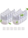 FEELNEEDY 10 Pack Filter Replacement Pet Water Fountain for 4L Wilreless Cat Water Fountain (YPD-C004P, YPD-C004S)