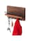 YOMYM Holder and Mail Shelf Decorative Wooden Wall Organizer for Keys Letters Bills Pine Wood Unique Rustic and Industrial D&eacute;cor Perfect for Entryway Kitchen Mudroom