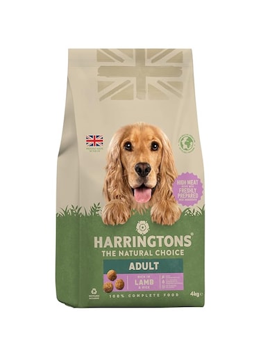 Harringtons Complete Lamb Rice Adult Dry Dog Food 4Kg
